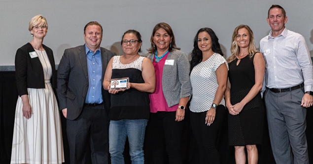 Group photo with Eddie Basha Leadership